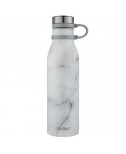 Contigo Couture Water Bottle 20oz - White Marble