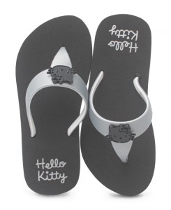 Hello Kitty Icon  - Shining Silver - Black