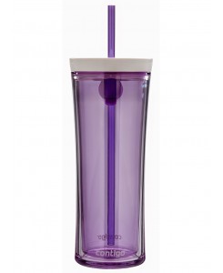 Contigo Shake & Go Water Bottle 20oz - Lilac