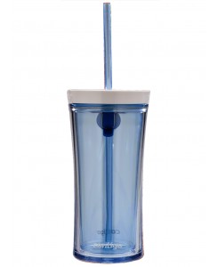 Contigo Shake & Go Water Bottle 16oz - Monaco Blue